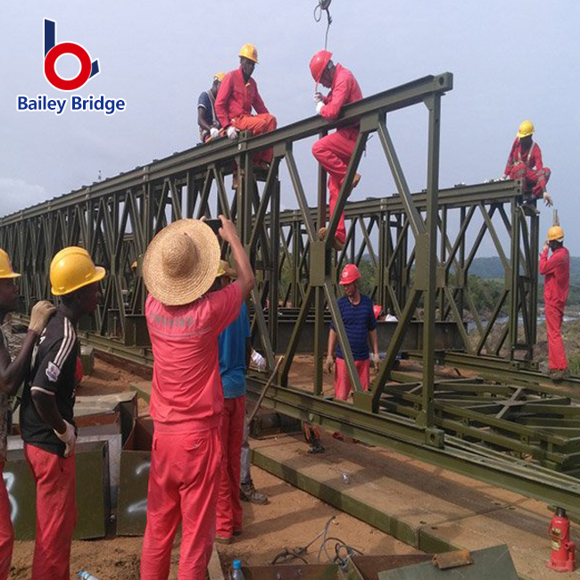 prefabricated assembly bailey bridge